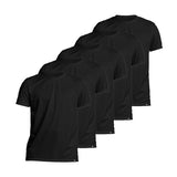 Camiseta Algodão Solid SS - Masculino - Kit com 5 - Muvin - CSC-007300