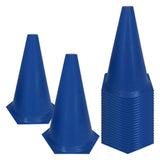Cone de Marcação de Plástico - 24cm - Kit com 24 - Muvin - MTF-30800