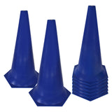 Cone de Marcação de Plástico - 50cm - Kit com 8 - Muvin - MTF-21000