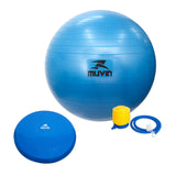 Kit Bola de Pilates 65cm + Balance Cushion - Muvin - KIT-002800