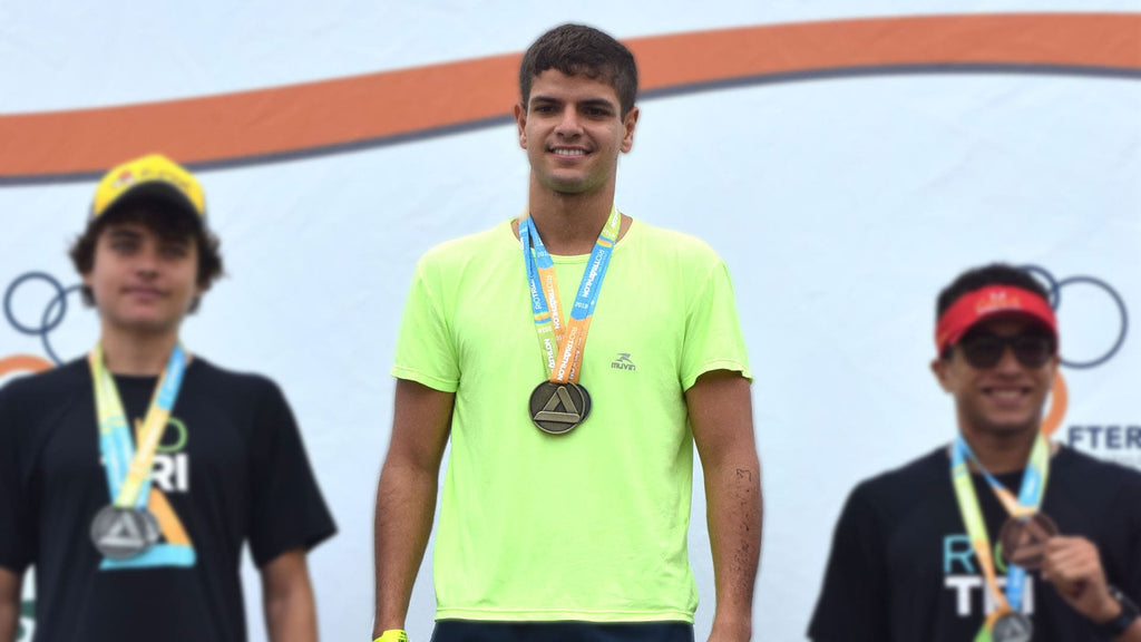 O triatleta Abner Abreu é o novo integrante do Pro Atleta
