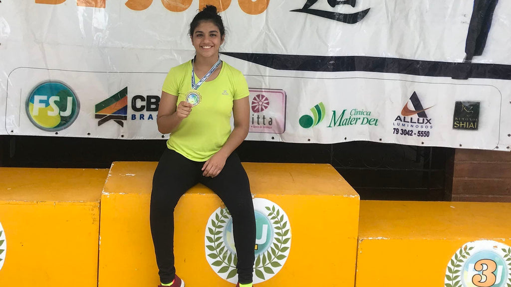 A judoca Fernanda Cardoso é a nova contratada do Pro Atleta