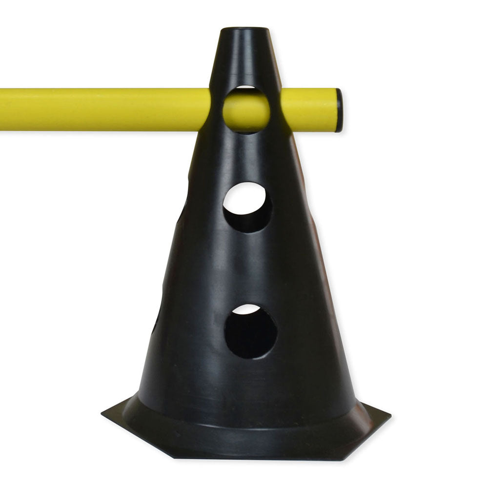 Corda de Pular Muvin Basics em PVC Tamanho Ajustável - Saltos Velocidade  Exercícios Treino Funcional - Preto