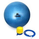 Kit Bolas de Pilates - 45cm + 55cm + 65cm + 75cm + 85cm - Muvin - KIT-002100