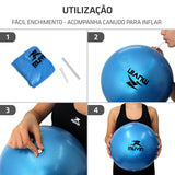 Kit Bola de Pilates - 75cm + Overball - 25cm - KIT-7000