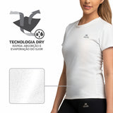 Camiseta Dry Basic SS FPS50 - Feminino - Muvin - CST-01500