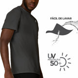 Camiseta Dry Basic SS FPS50 - Masculino - Muvin - CST-01400