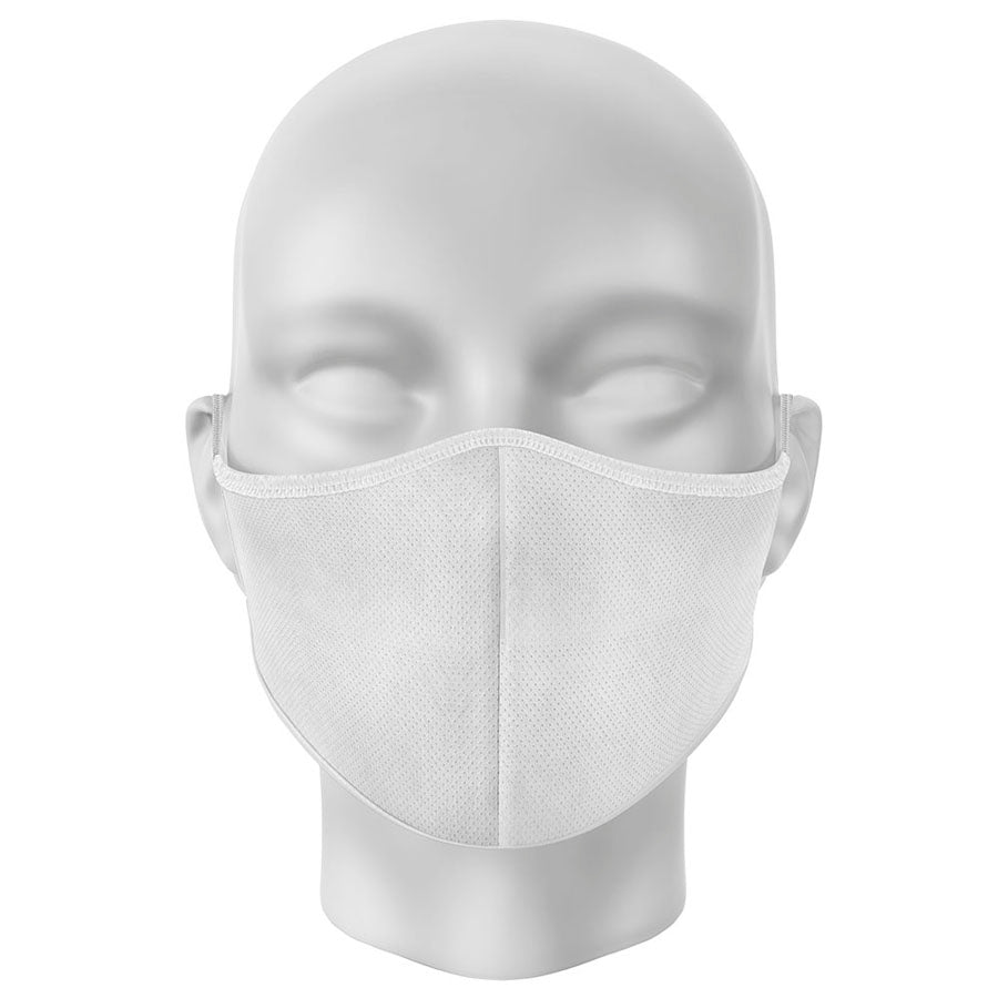Máscara de Proteção TNT - Dupla Camada - PCT 10 - Branco