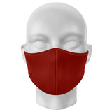Máscara de Proteção TNT - Dupla Camada - PCT 10 - Vermelho